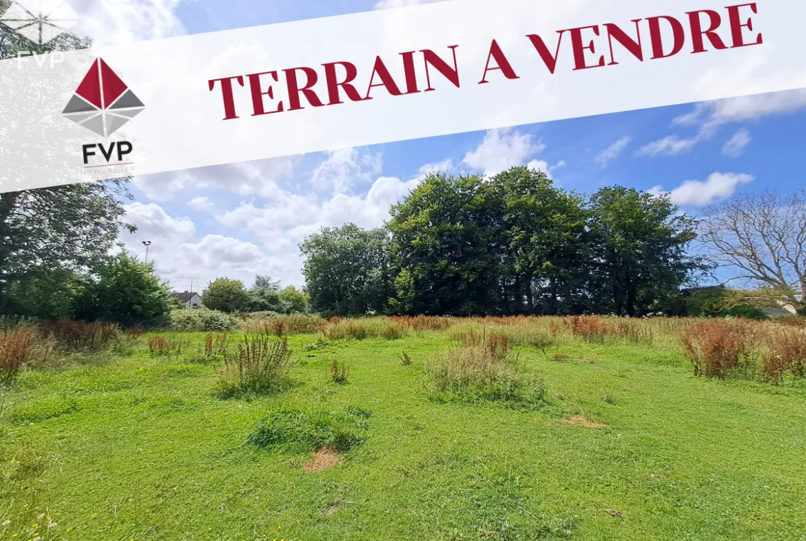 À vendre : terrain constructible de 1880 m² à Angiens (76740) 