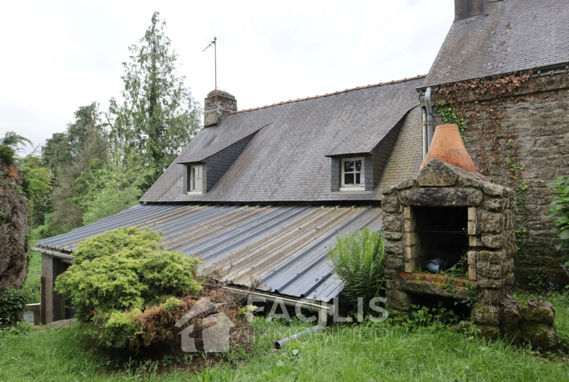 À vendre : Charmante maison en pierre à Bubry, Morbihan 