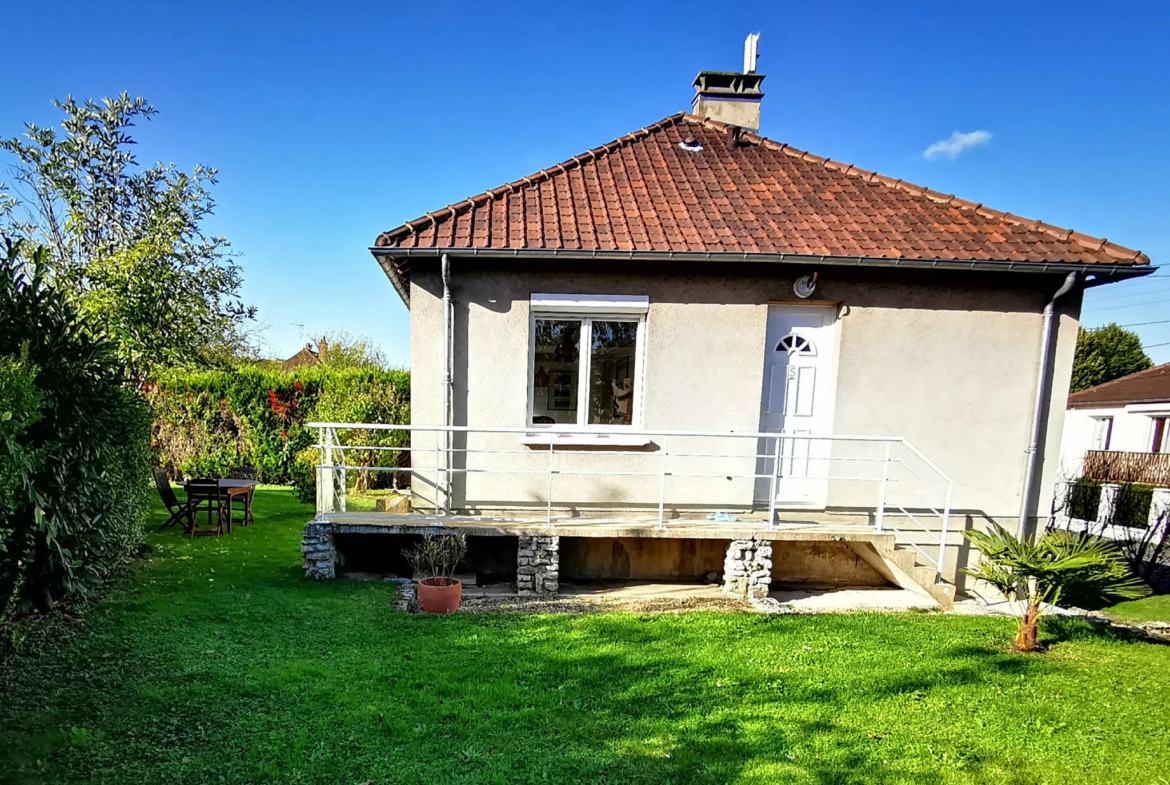 Maison rénovée avec jardin à vendre à Vernon (27200) - Quartier de Bizy 