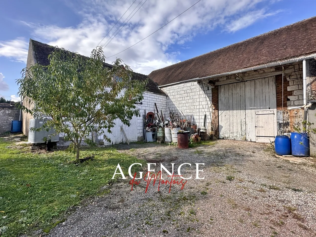 Maison à rénover à Sergines sur terrain de 2635 m² 