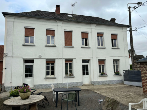 Maison individuelle à vendre près de Crécy-en-Ponthieu