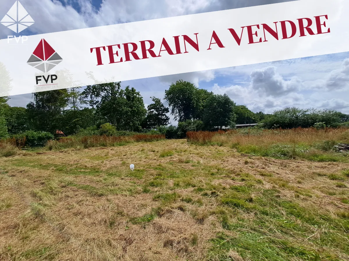 Terrain constructible de 942 m² en vente à Angiens 