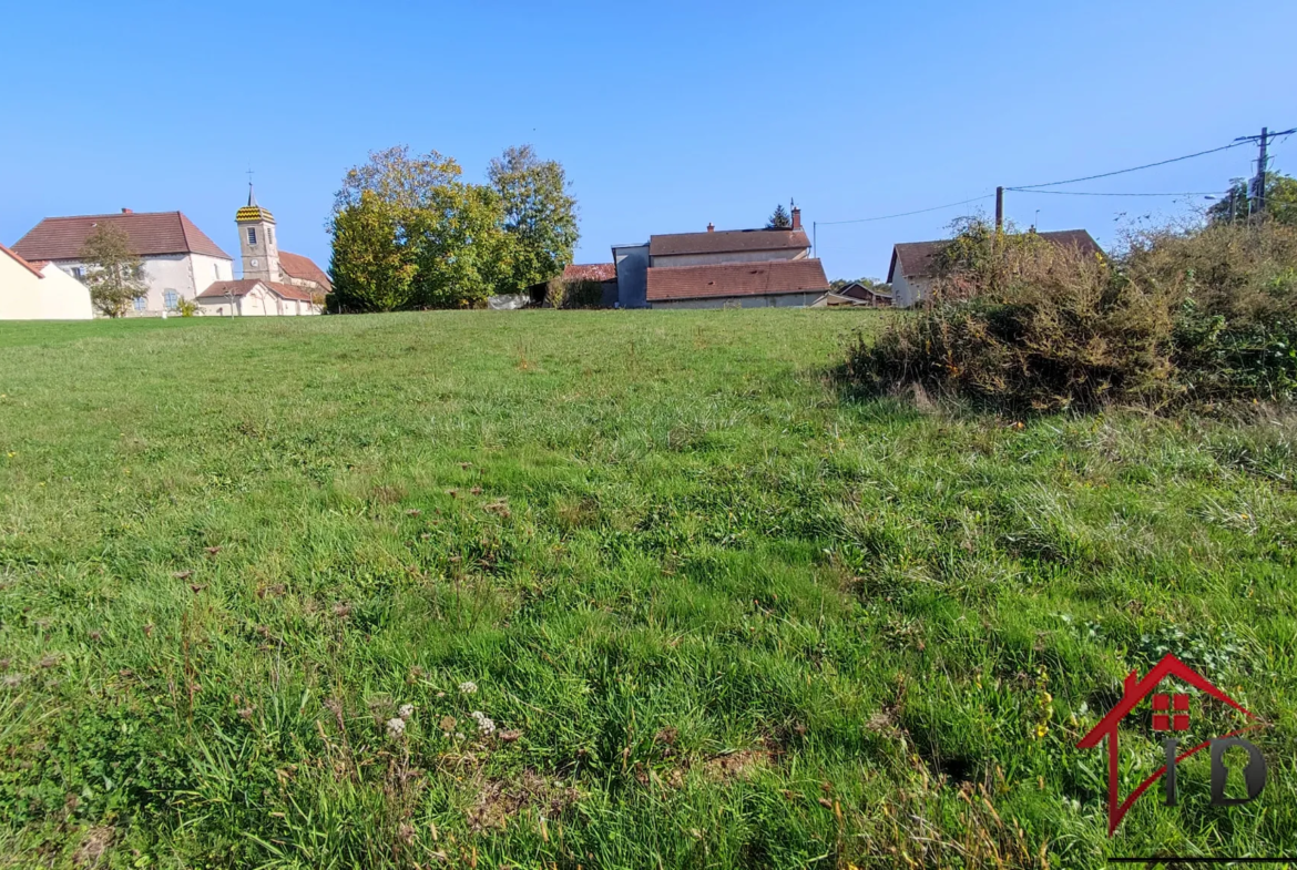 A vendre : Terrain constructible de 1500 m² à Chaumergy 