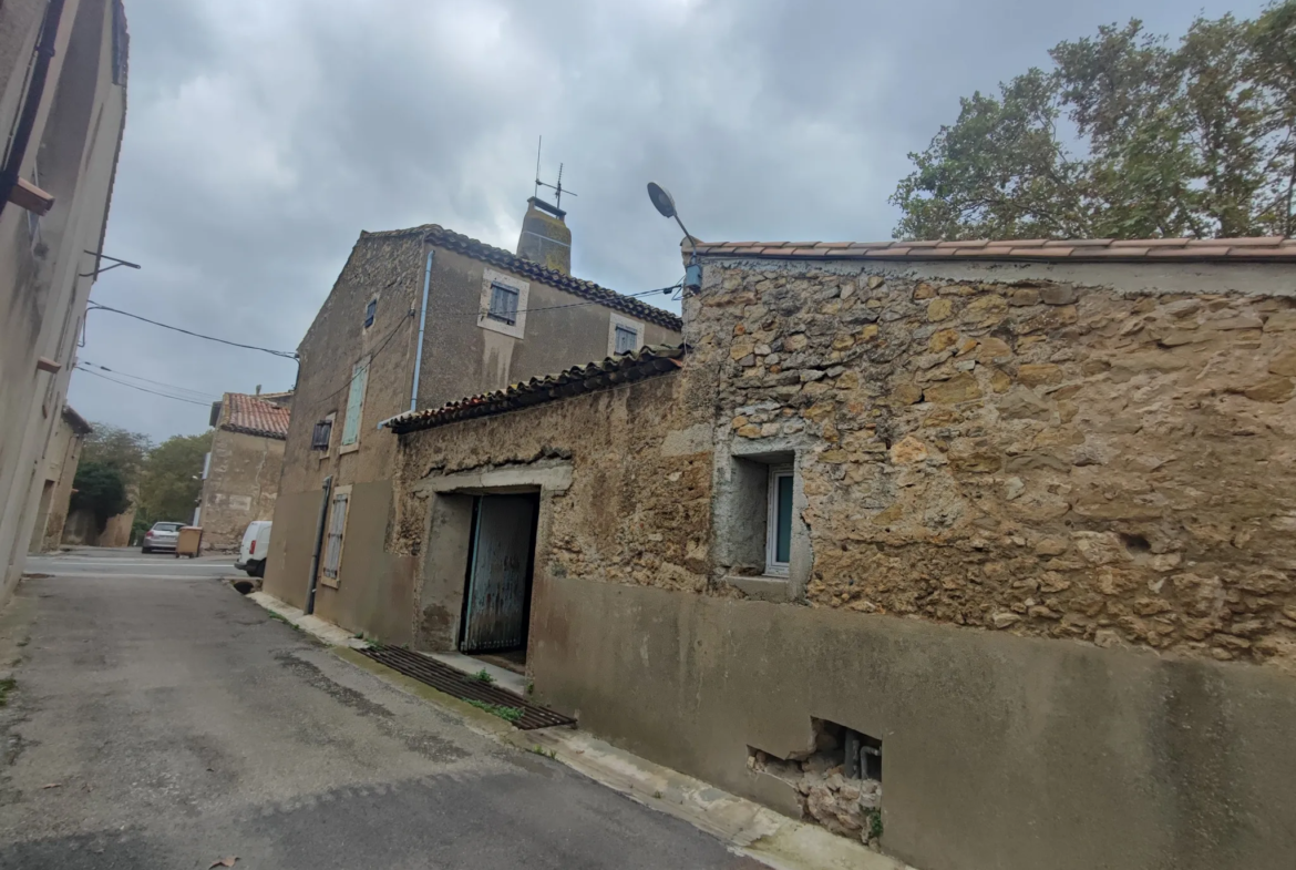 Maison de village avec remise à Ferrals les Corbières 