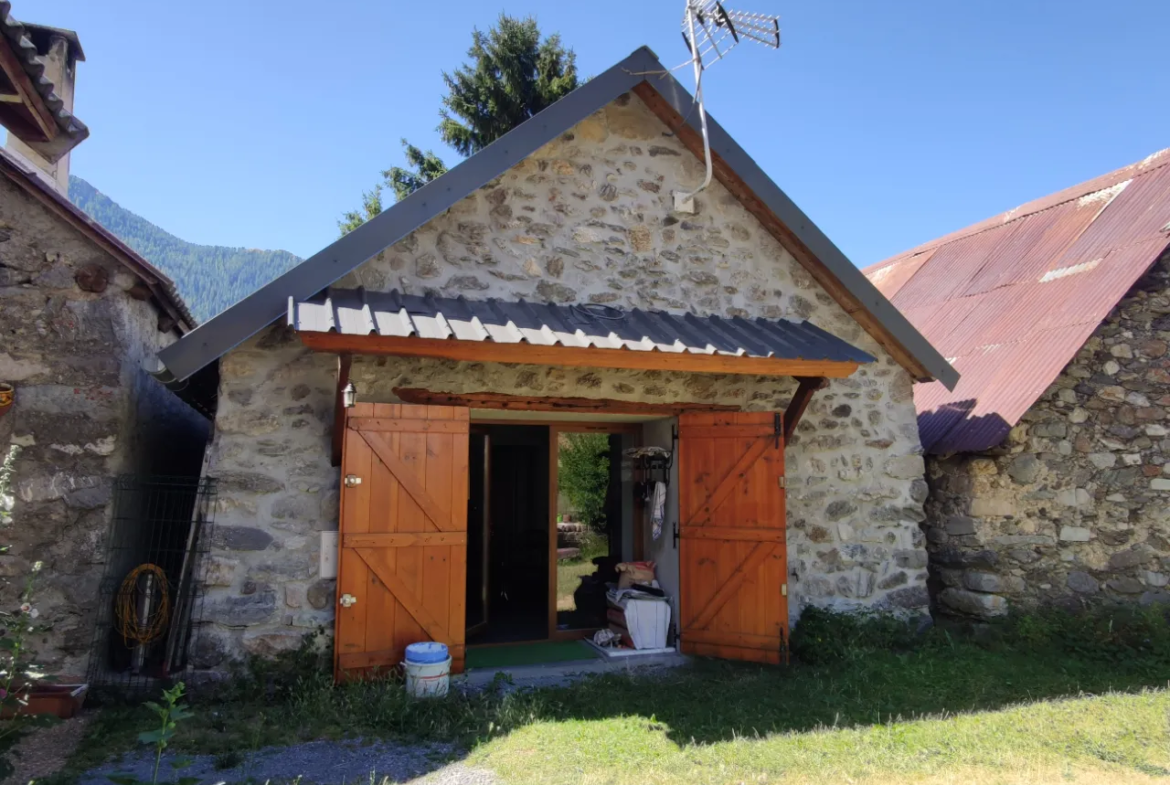 Grange rénovée à Valdeblore - Saint Dalmas, près de la station de ski 