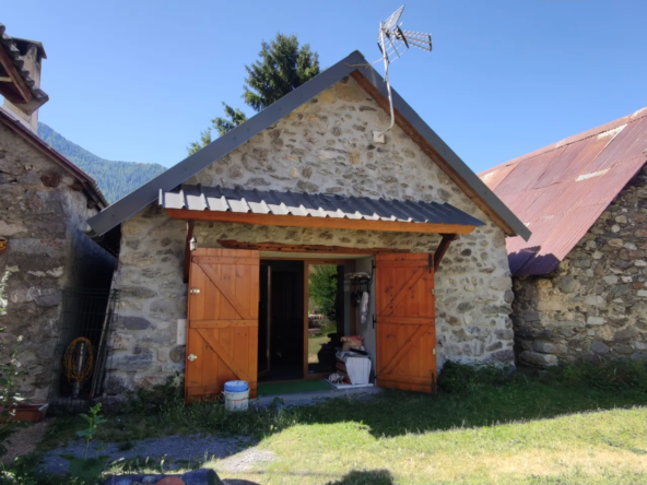 Grange rénovée à Valdeblore - Saint Dalmas, près de la station de ski