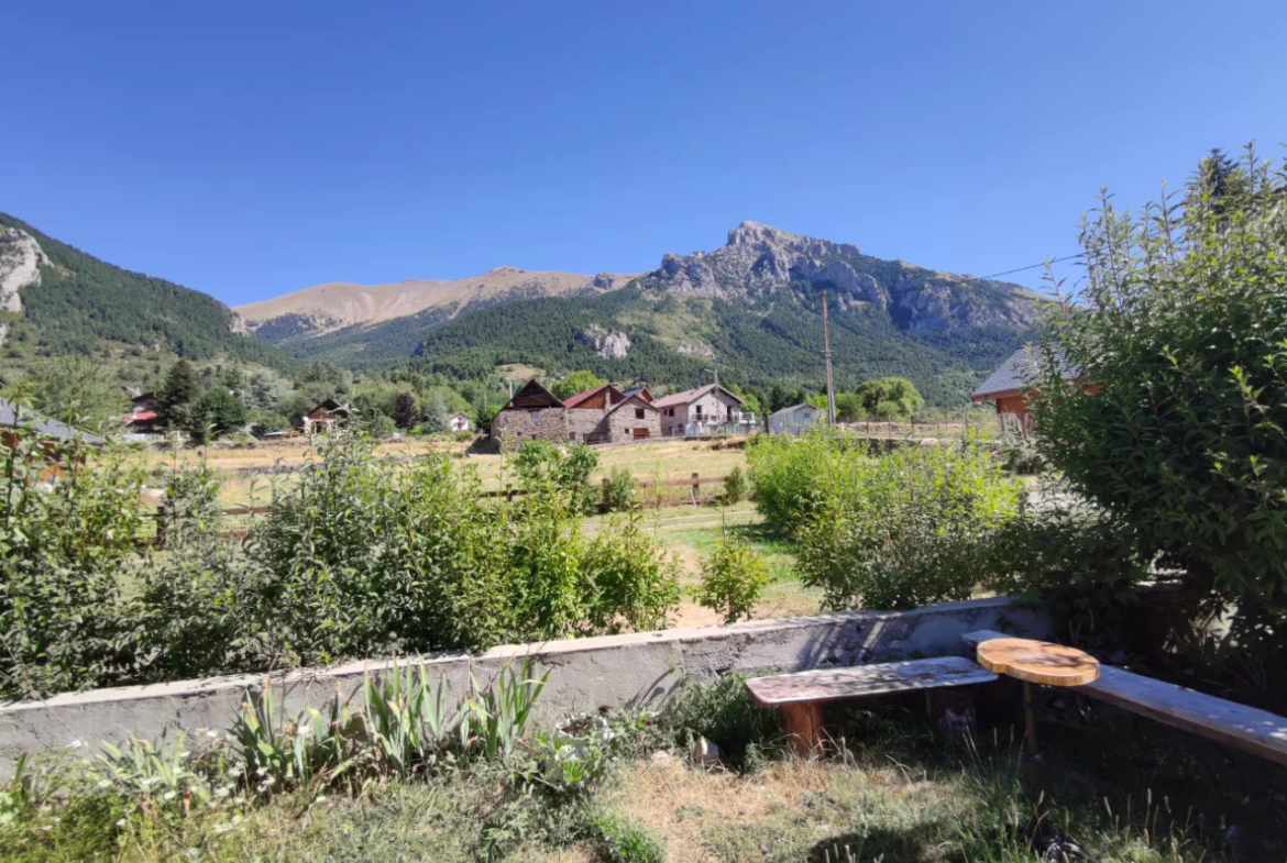 Grange rénovée à Valdeblore - Saint Dalmas, près de la station de ski 