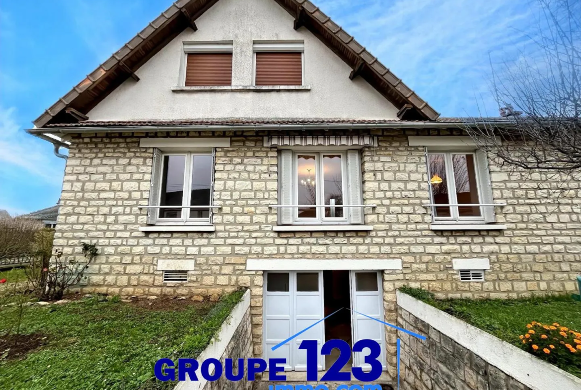 Maison spacieuse à Auxerre de 86 m² avec jardin 