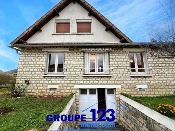 Maison spacieuse à Auxerre de 86 m² avec jardin