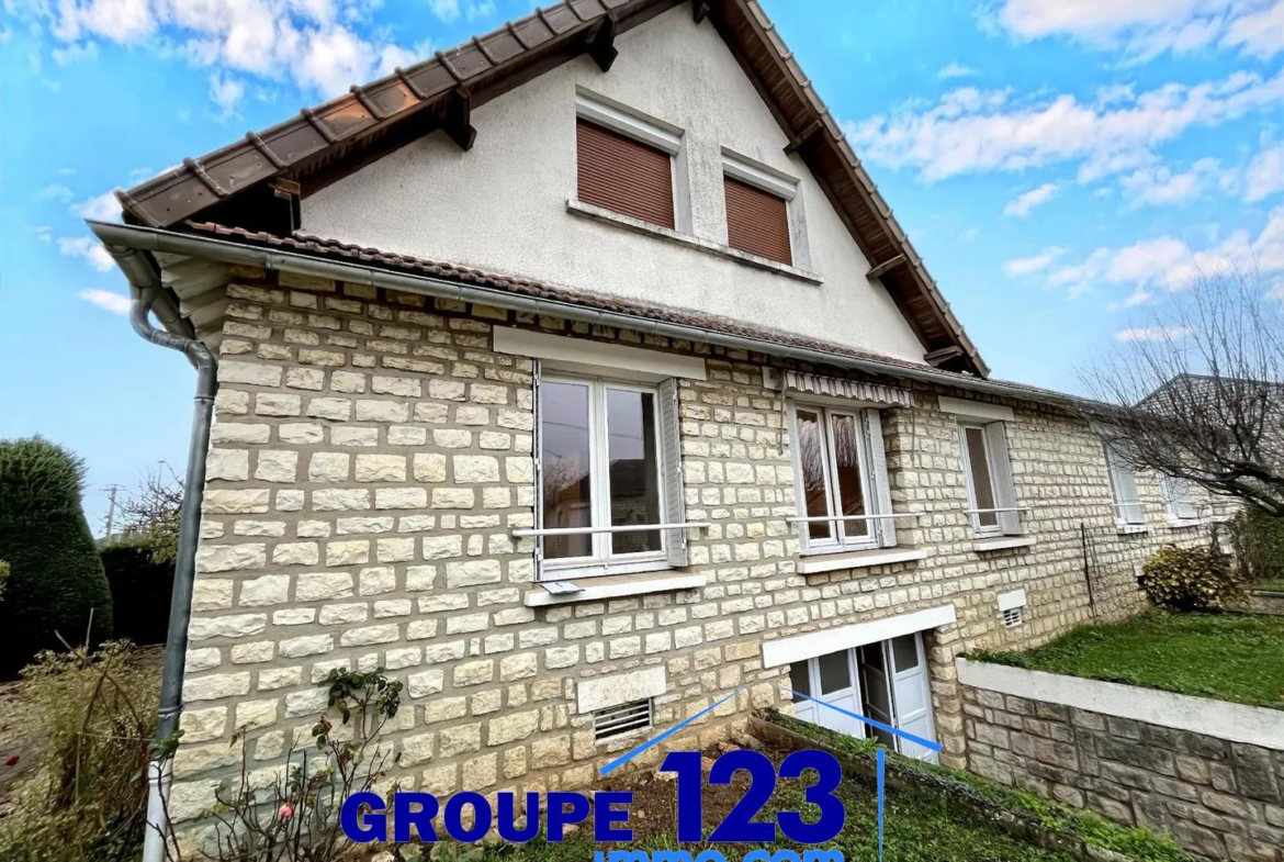 Maison spacieuse à Auxerre de 86 m² avec jardin 