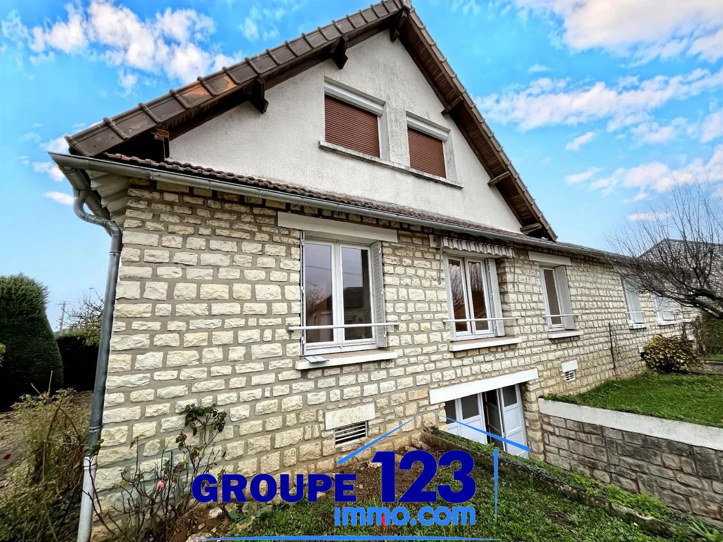 Maison spacieuse à Auxerre de 86 m² avec jardin 