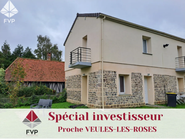 À vendre : Maison à Veules-Les-Roses - 2 chambres - Investissement locatif