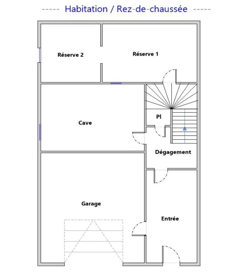 Maison avec garage et jardin à Tulle 