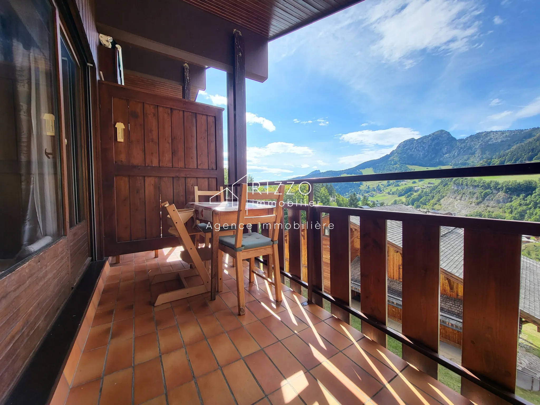 À vendre : Appartement T2 avec vue magnifique à Le Grand Bornand 