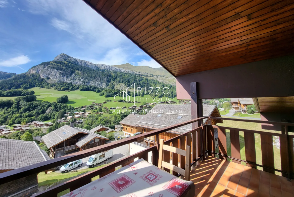 À vendre : Appartement T2 avec vue magnifique à Le Grand Bornand 