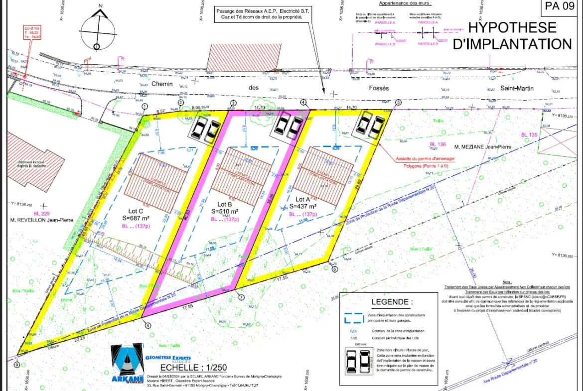 Terrain à bâtir de 510 m² à Étampes - Quartier Saint-Martin 