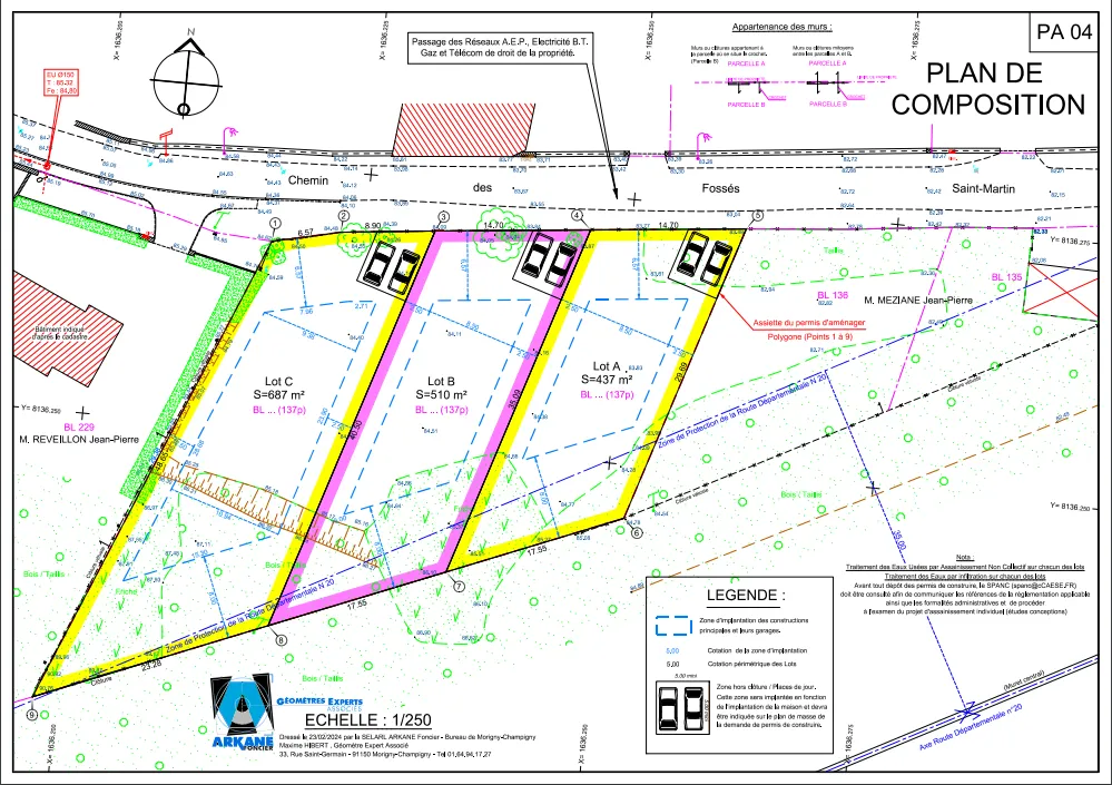 Terrain à bâtir de 510 m² à Étampes - Quartier Saint-Martin 