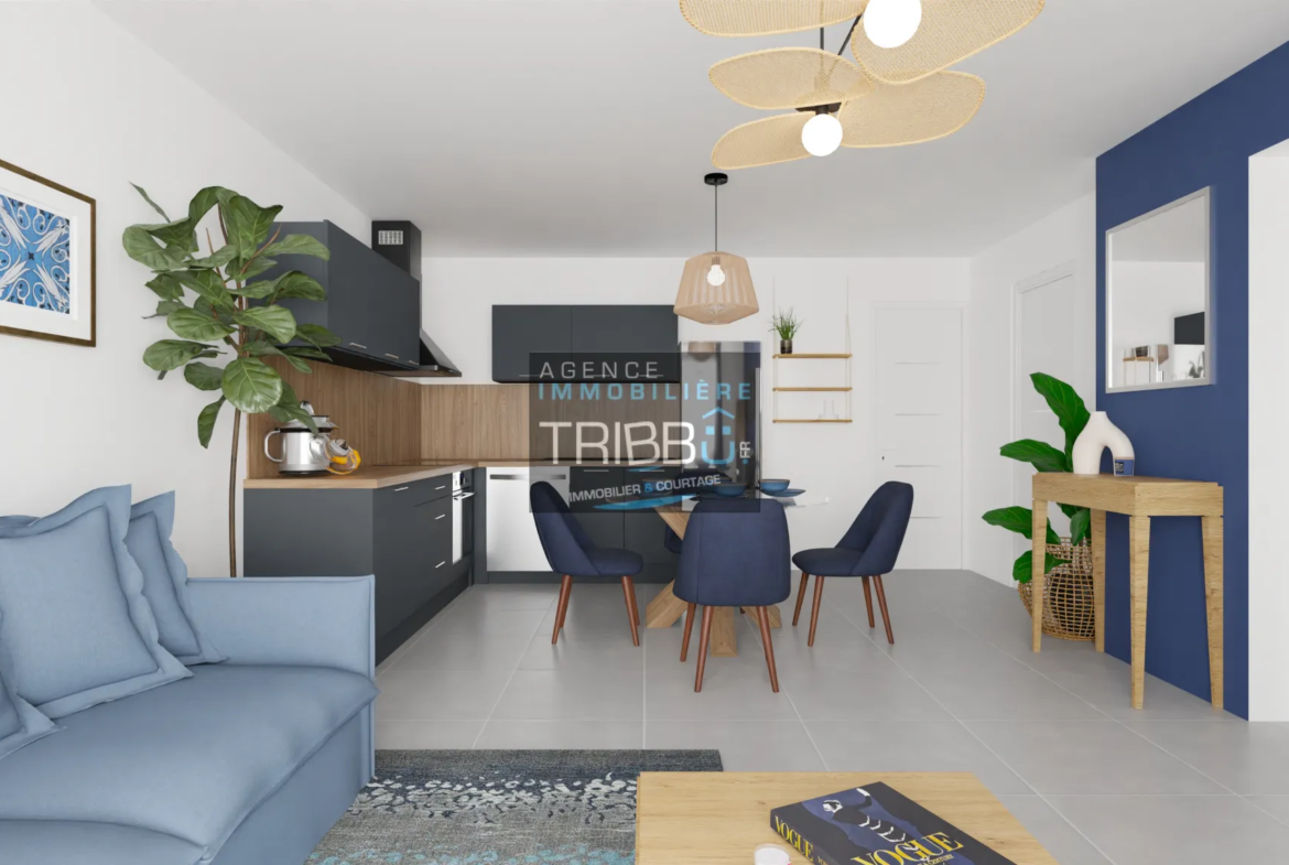 Appartement Neuf à Saint-Estève avec Jardin et Garage 