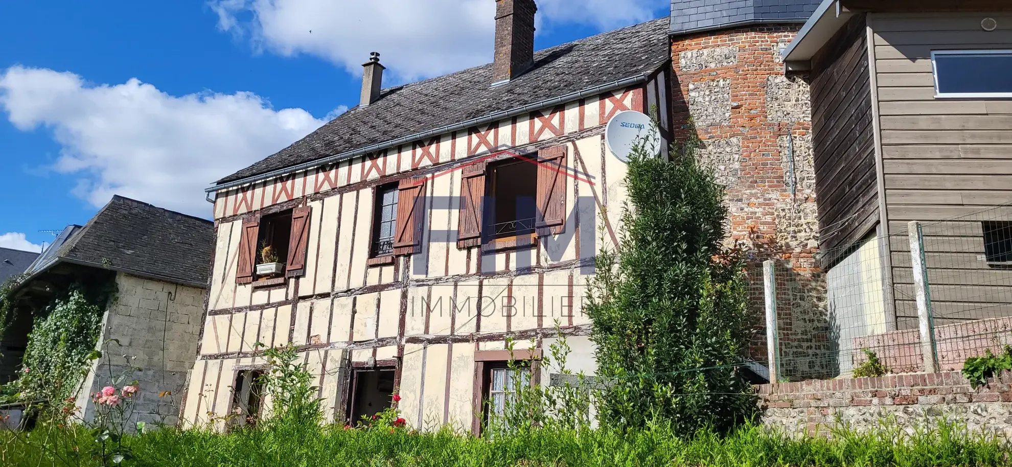 Maison de ville à Bacqueville-en-Caux à rénover 