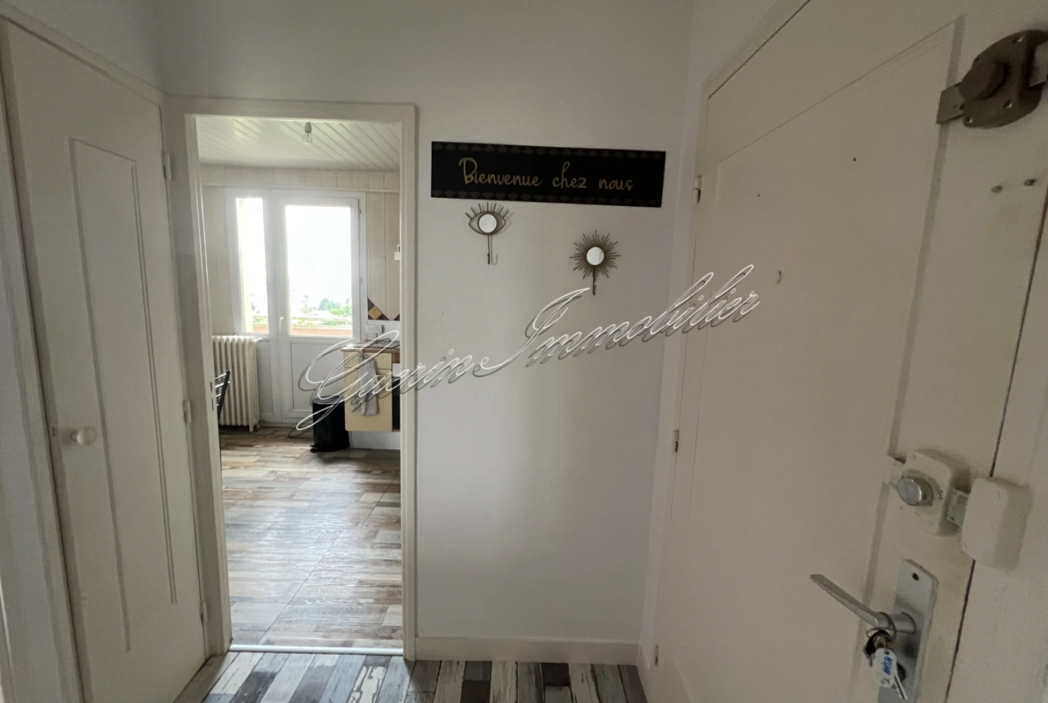 Appartement lumineux de 79 m² à Nevers avec balcons et parc 