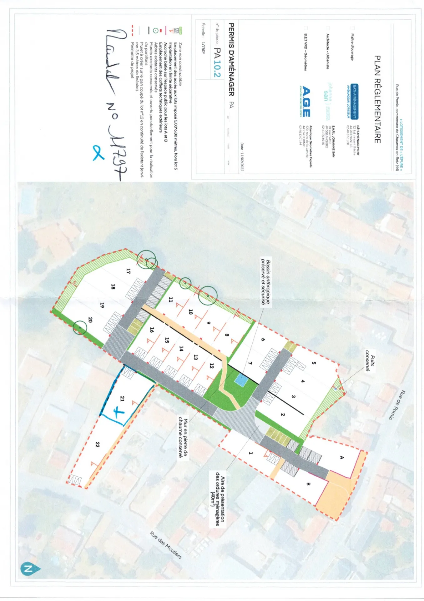 Terrain de 447 m² à vendre à Chaumes en Retz - Dernier lot disponible 