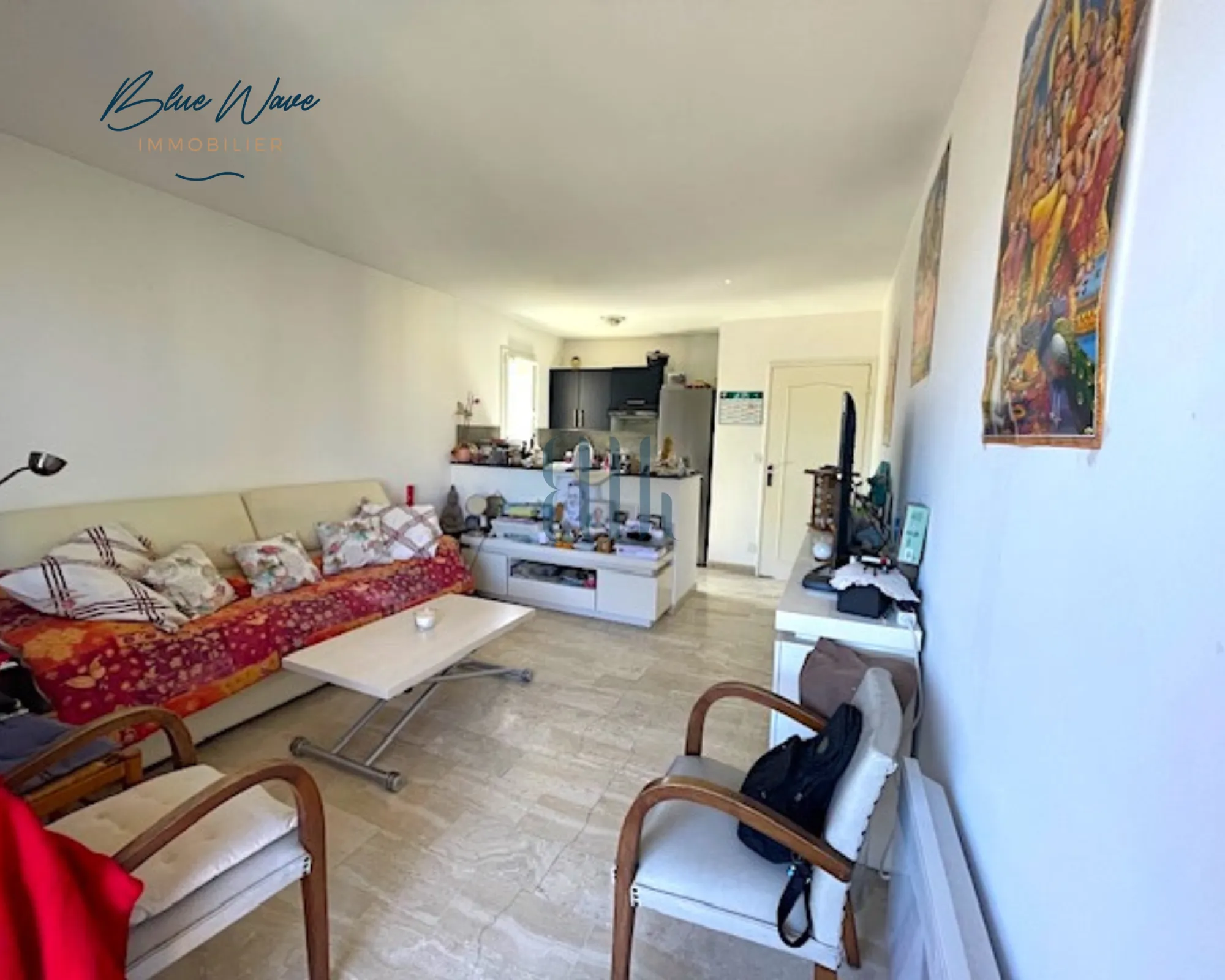 Appartement T2 avec aperçu sur mer à Cavalaire-sur-Mer 