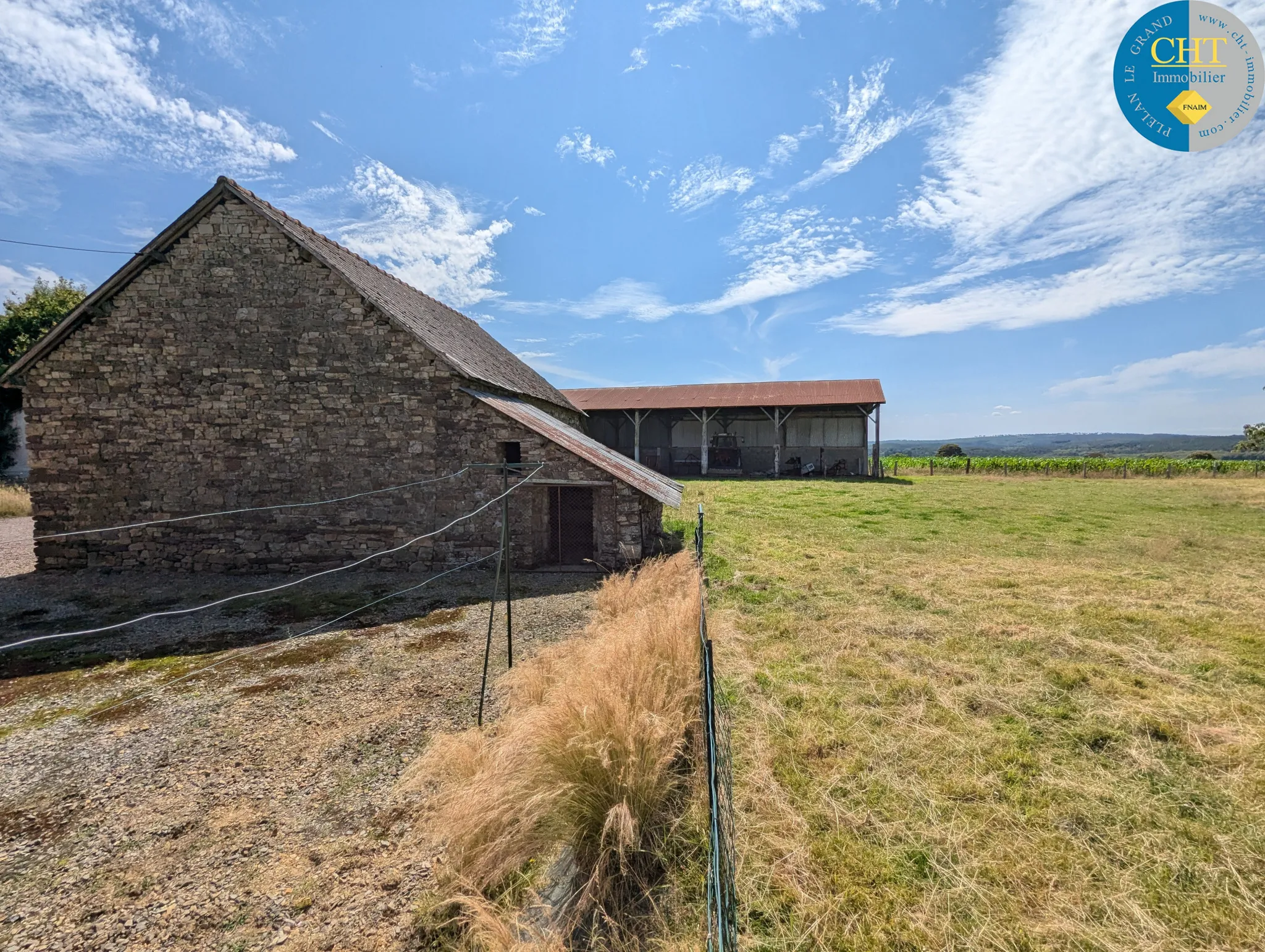 Longère à vendre à Plélan le Grand avec vue sur Brocéliande 