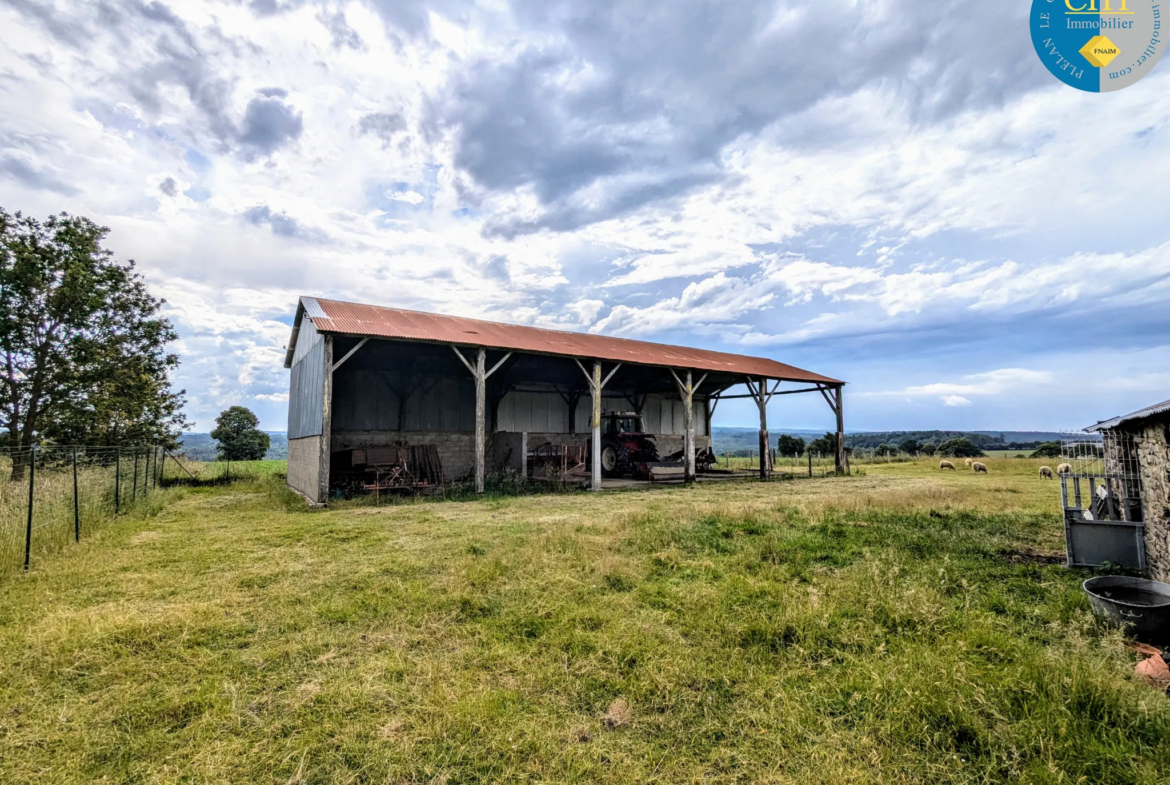 Longère à vendre à Plélan le Grand avec vue sur Brocéliande 