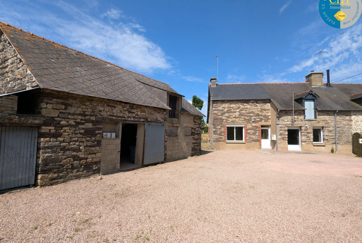 Longère à vendre à Plélan le Grand avec vue sur Brocéliande 