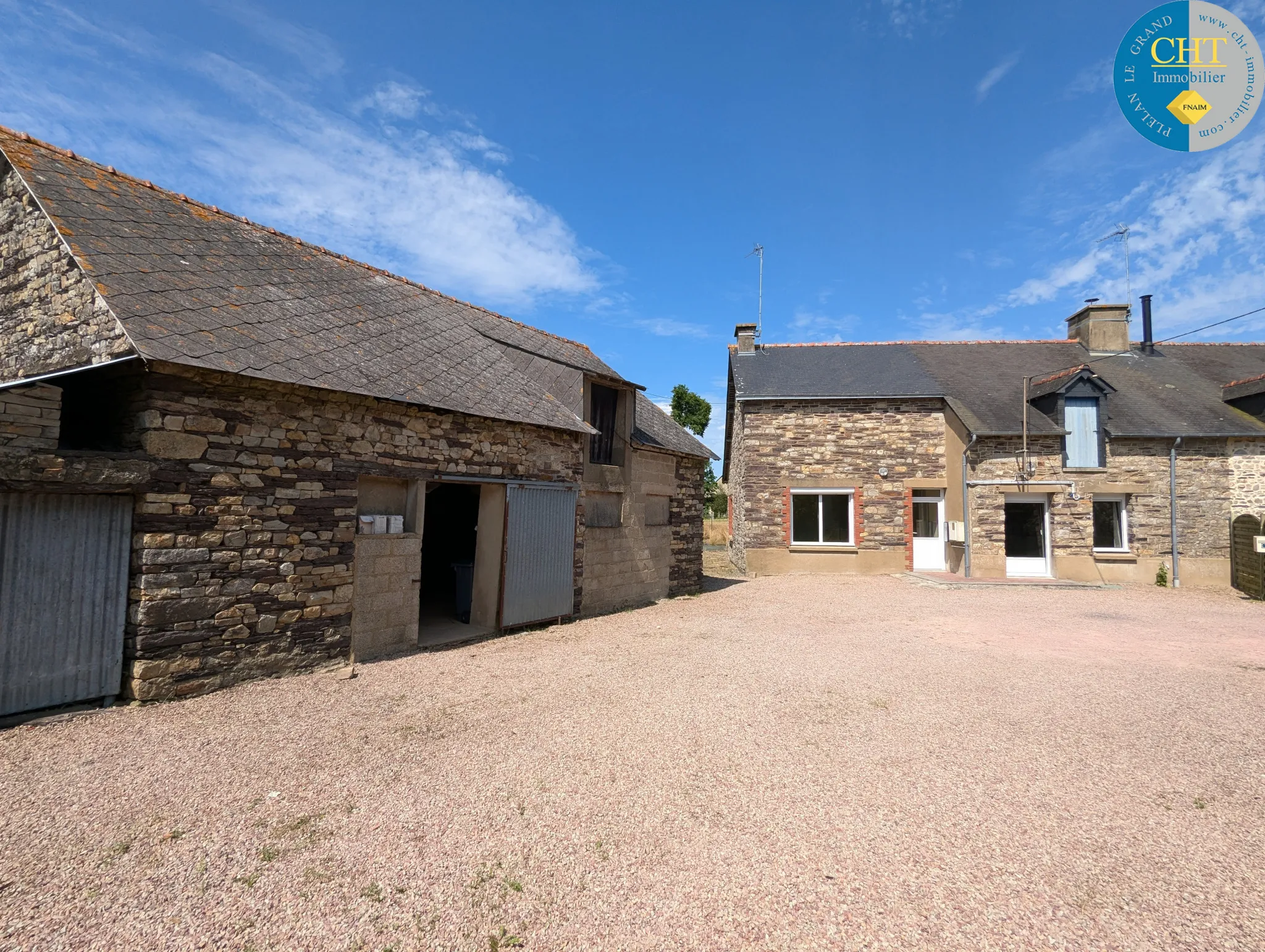 Longère à vendre à Plélan le Grand avec vue sur Brocéliande 