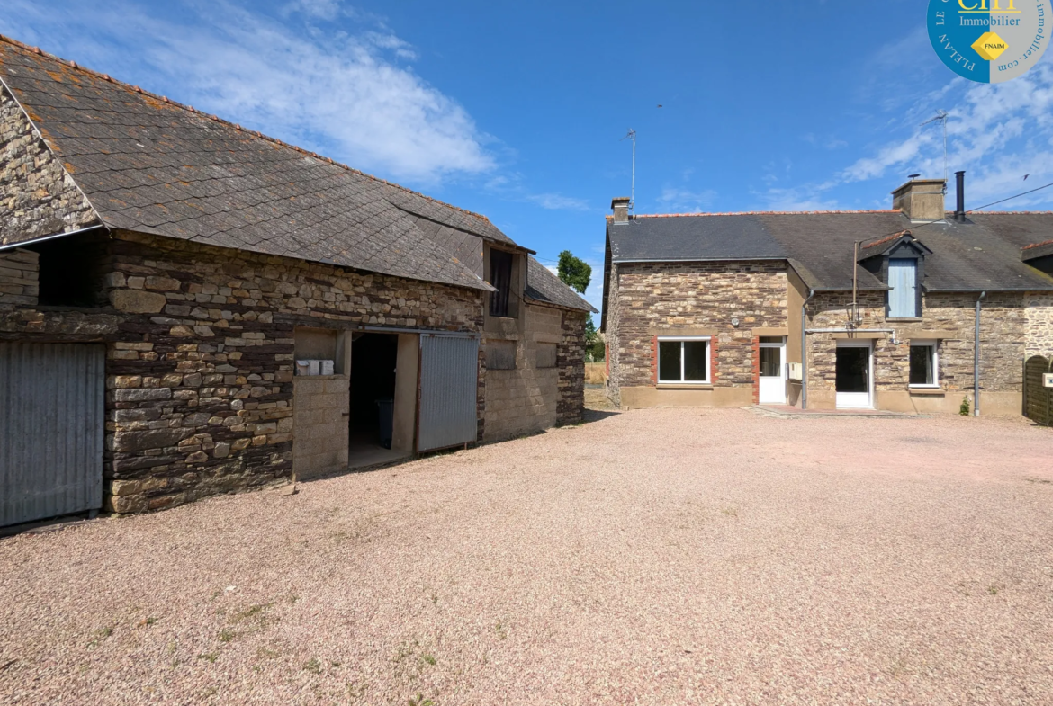 Longère à vendre à Plélan le Grand avec vue sur Brocéliande 