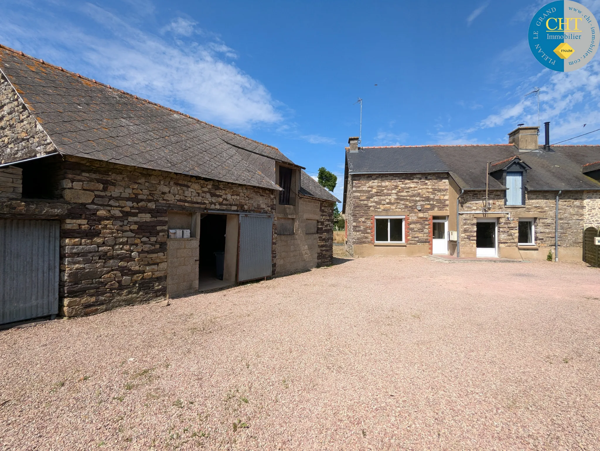 Longère à vendre à Plélan le Grand avec vue sur Brocéliande 