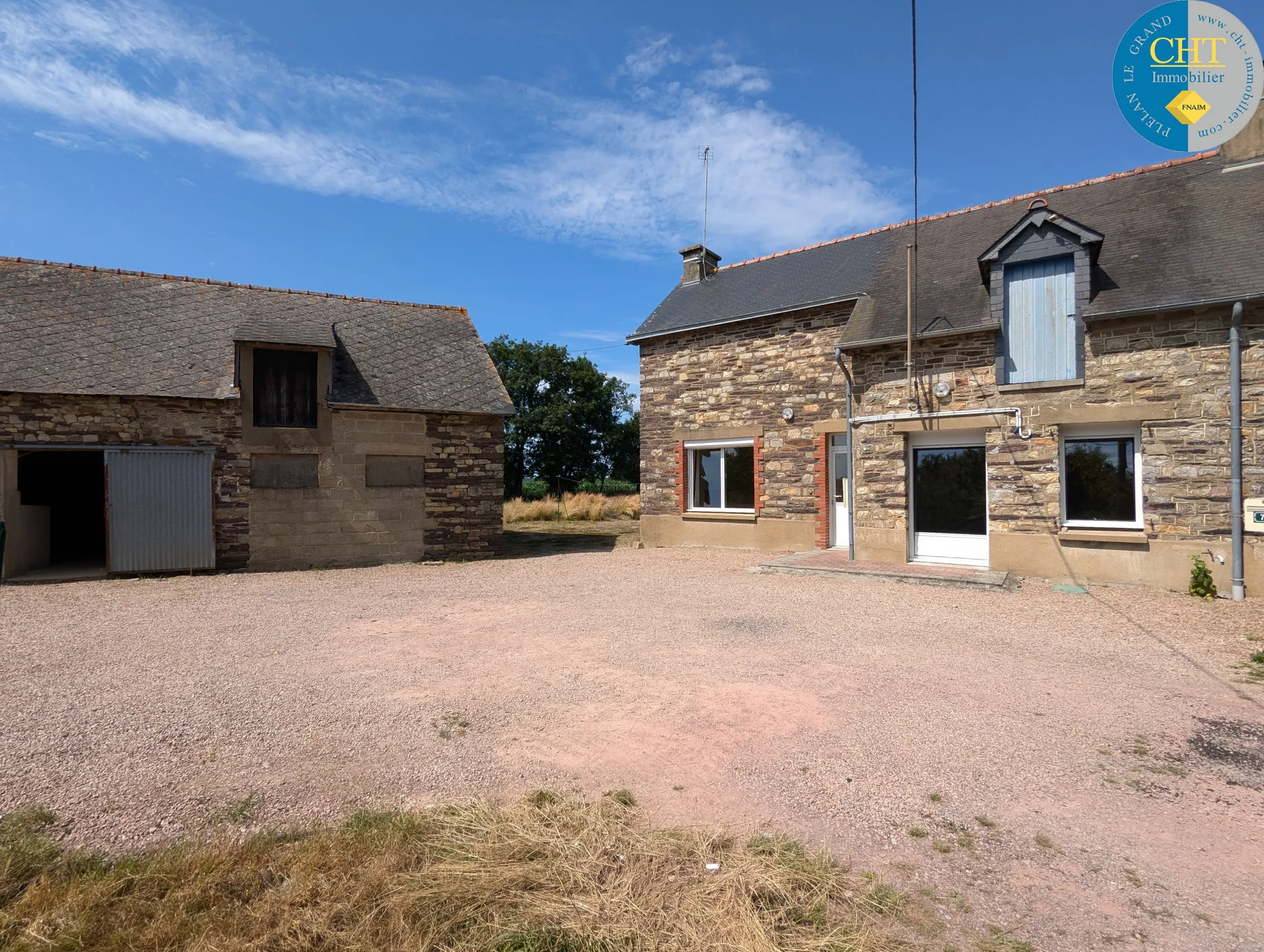 Longère à vendre à Plélan le Grand avec vue sur Brocéliande 