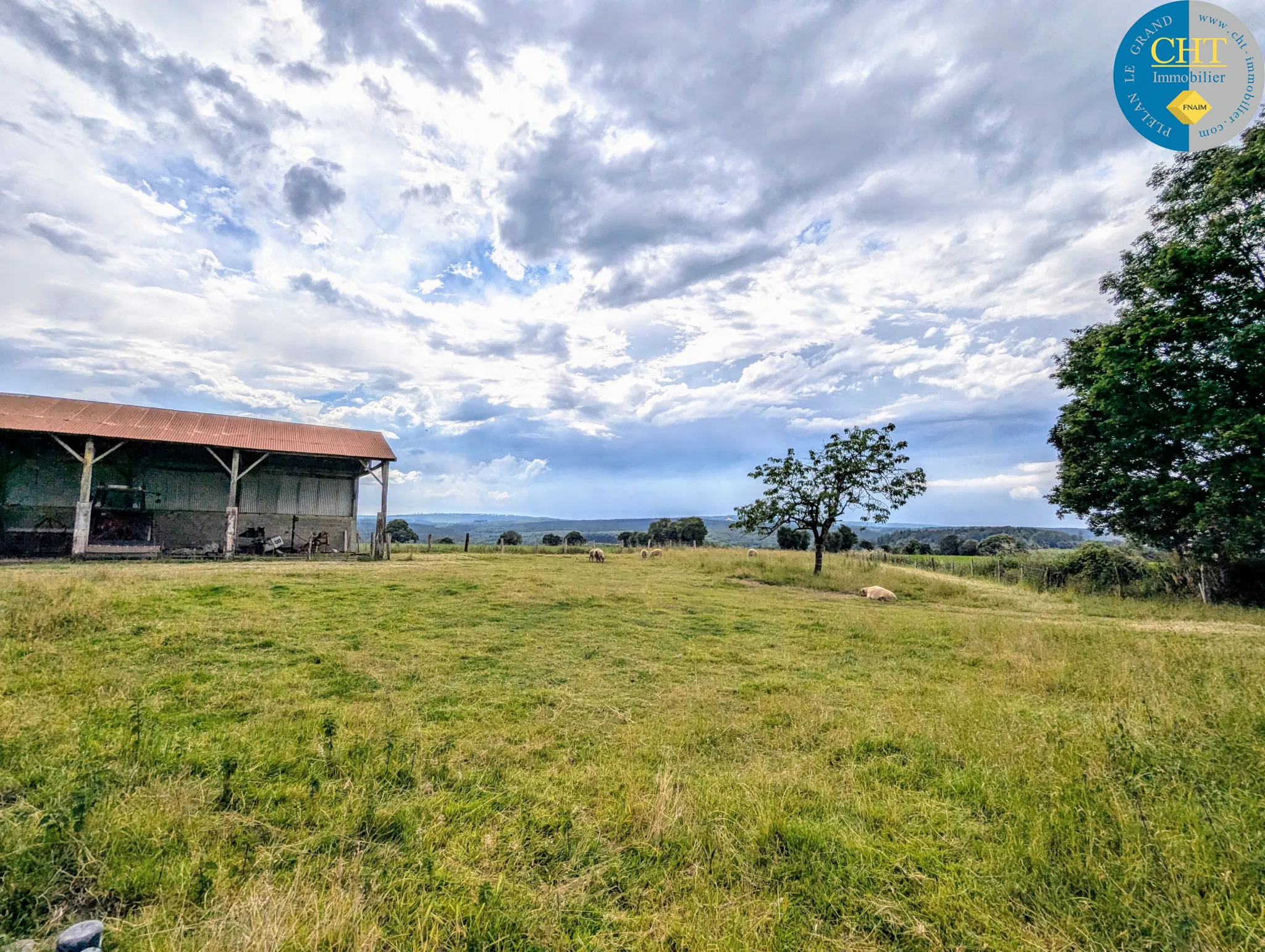 Longère à vendre à Plélan le Grand avec vue sur Brocéliande 