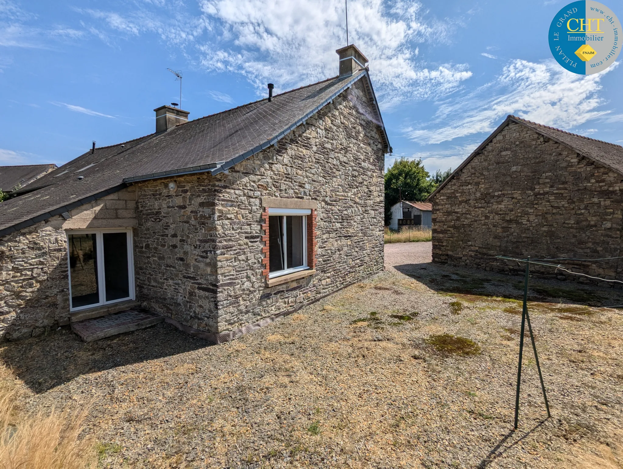 Longère à vendre à Plélan le Grand avec vue sur Brocéliande 