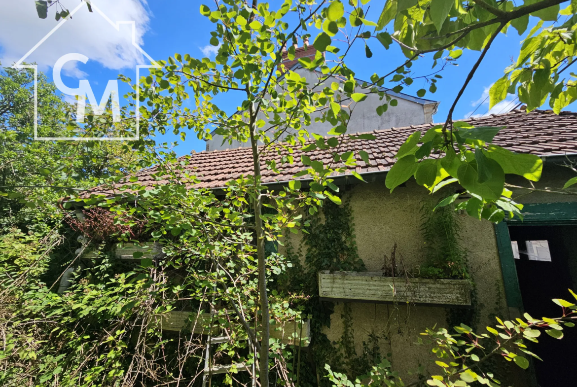 Maison avec jardin clos et garage à Torteron 18320 