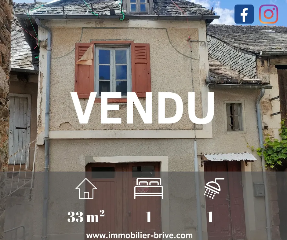 Maison à rénover à vendre à Vignols 