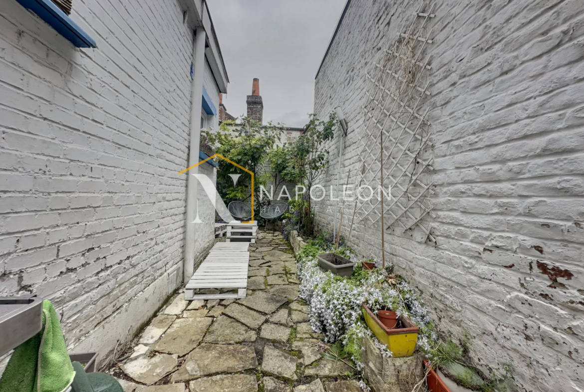 Maison 4 chambres avec jardin à Roubaix 