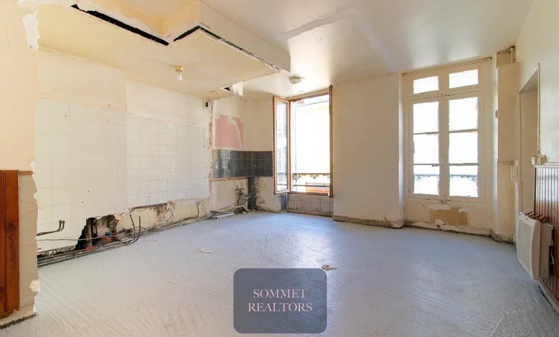 Appartement à Rénover de 48 m² avec Jardin à Saint-Denis 