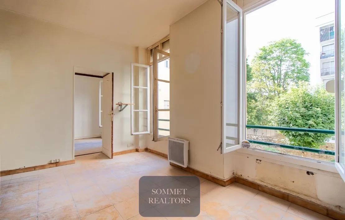 Appartement à Rénover de 48 m² avec Jardin à Saint-Denis 