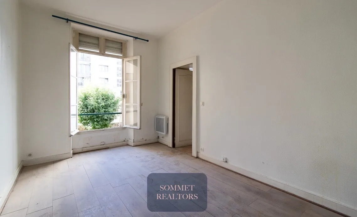 Appartement à Rénover de 48 m² avec Jardin à Saint-Denis 