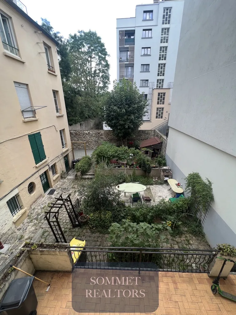 Appartement à Rénover de 48 m² avec Jardin à Saint-Denis 