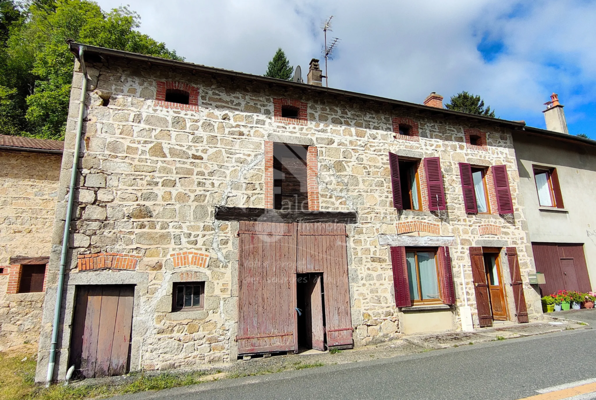 Maison 4 pièces à Laprugne dans la Montagne Bourbonnaise 