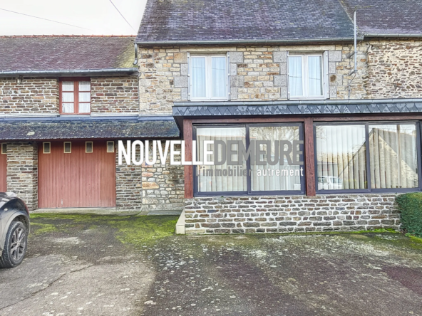 Maison en pierres de 80 m² à vendre à St Ouen la Rouerie