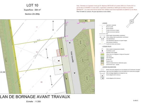 Terrain de 394 m² viabilisé à Mornac-sur-Seudre