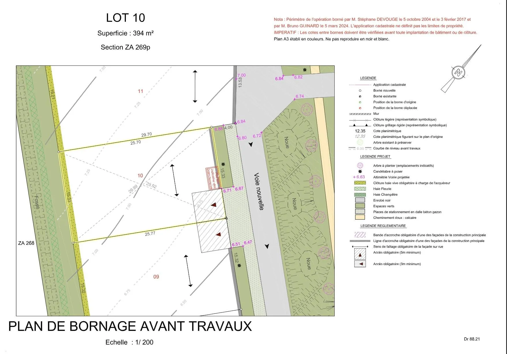 Terrain de 394 m² viabilisé à Mornac-sur-Seudre 