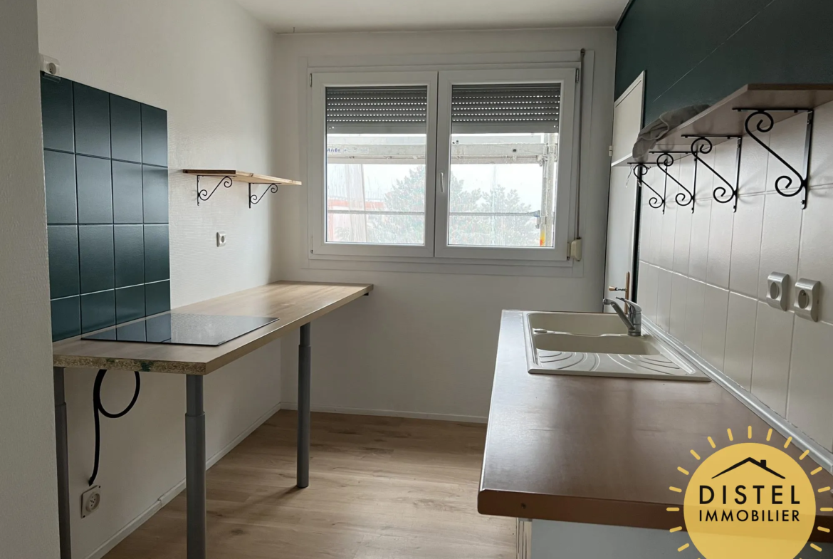 À vendre : Appartement lumineux 5 pièces à Mundolsheim avec balcon et garage 