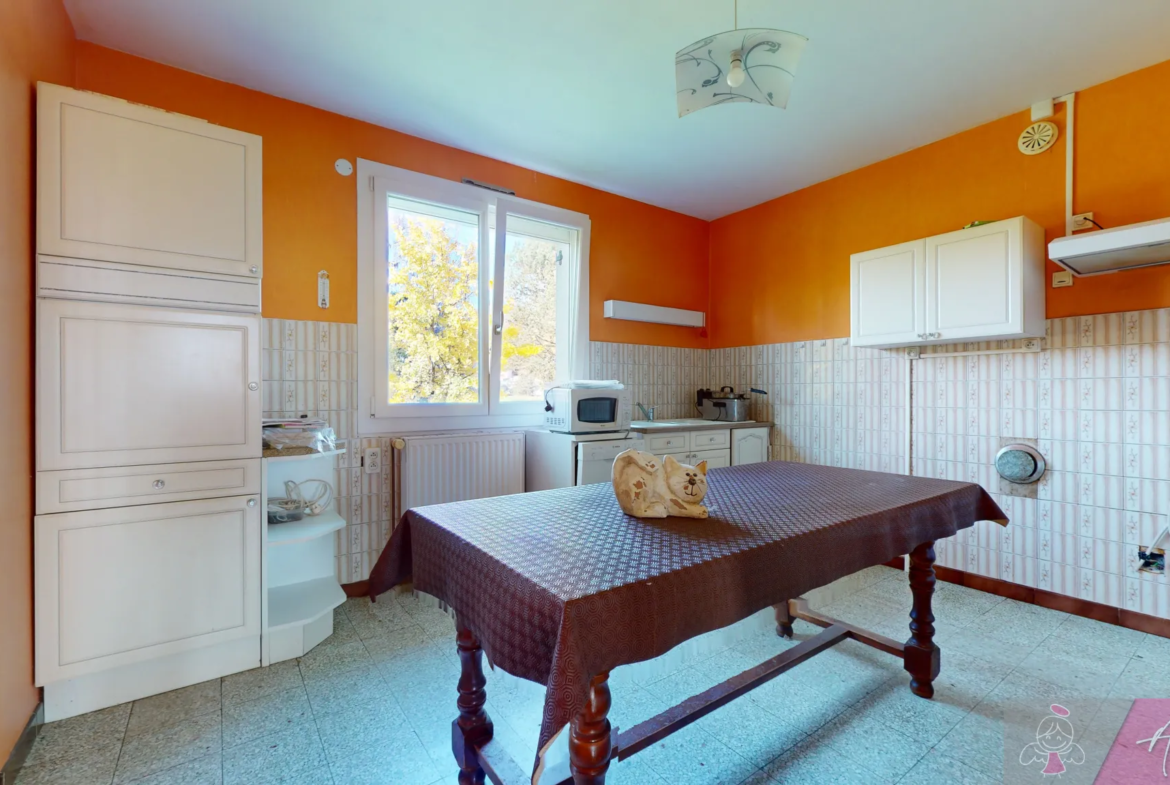 Maison spacieuse à vendre à Lavangeot avec sous-sol et jardin 