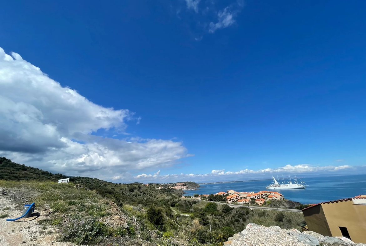 Appartement T2 Neuf à Vendre avec Vue Mer à Port-Vendres 