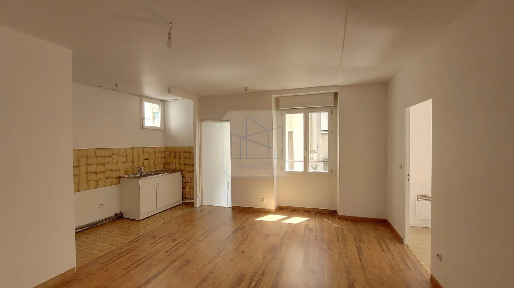 Appartement T2 exposé sud à Nantes - Place Royale 